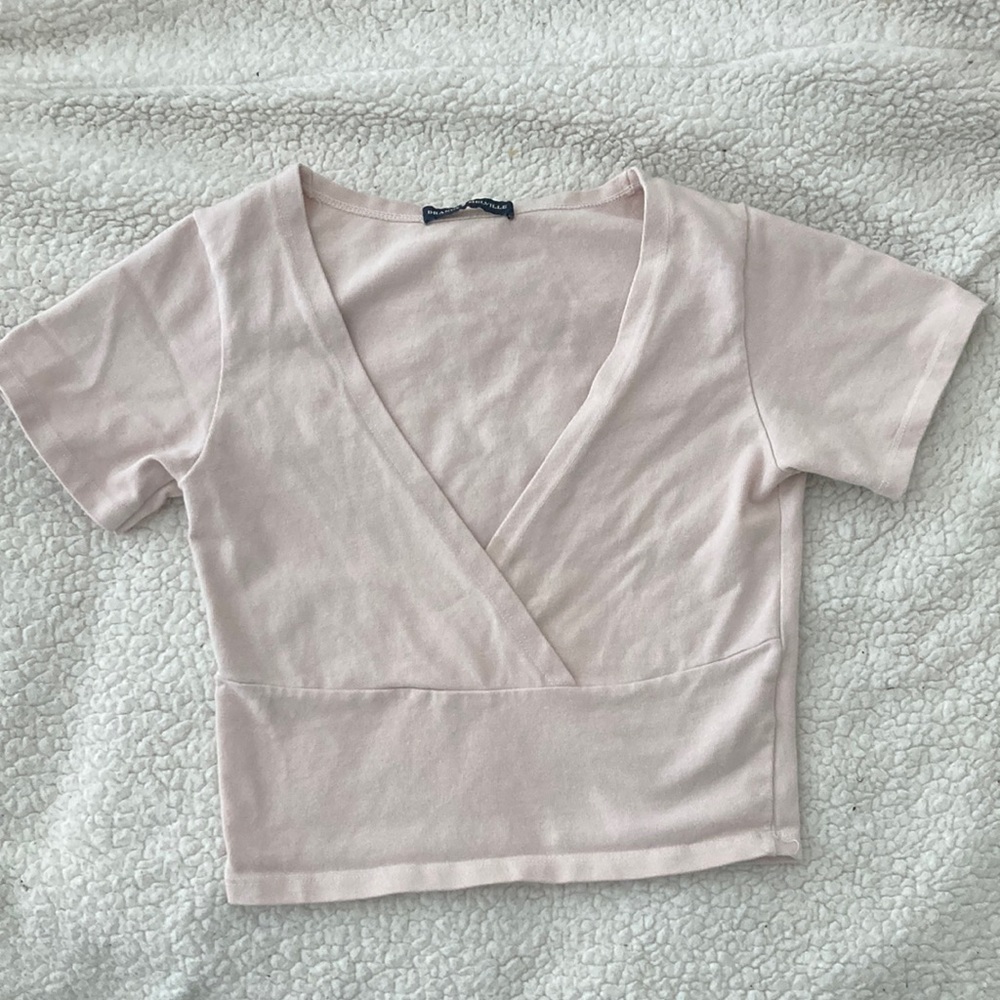 Brandy Melville Pink Amara Tee